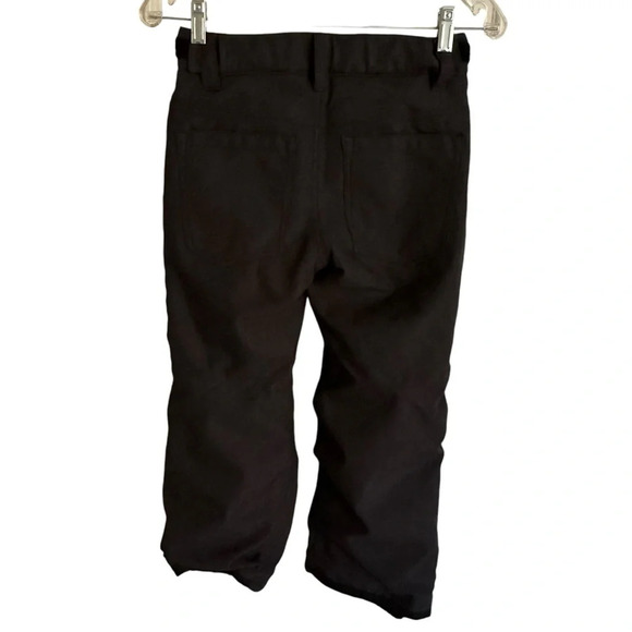Burton Boys Small 7/8 Dark Gray Insulated Snowboard Pants Dry Ride Room to Grow - Picture 3 of 6